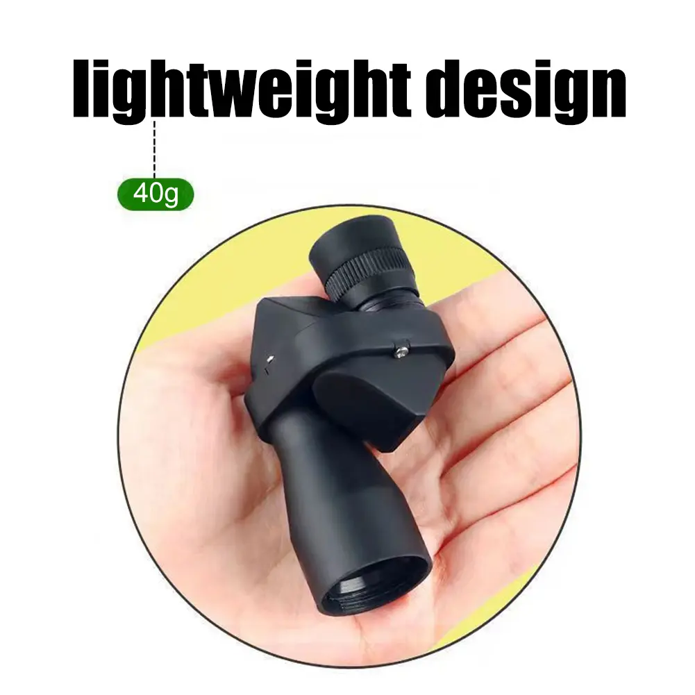 1000X20 HD Mini Pocket Monocular Telescope Outdoor Camping Telescope Eyepiece Easy to Use Telescope Magnifier for Hunting Travel