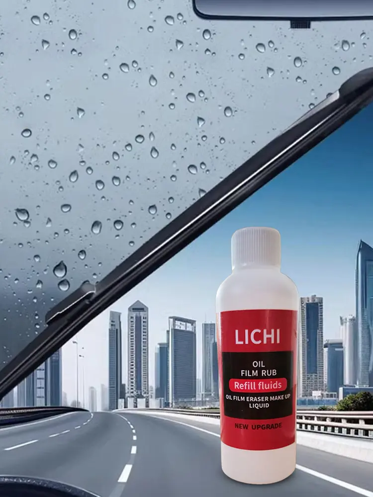 100ml Oil Film Cleaner Remover Car Glass Maintenance Agent Windshield Oil Film Removal Auto Dirt Removal Tool