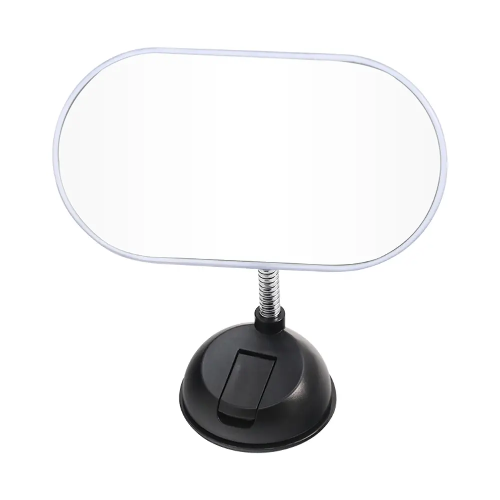 Car Interior Baby Mirror Suction Cup 360 Degrees Rotatable Baby Rear Convex Mirror Adjustable Car Baby Rear Seat Rearview Mirror