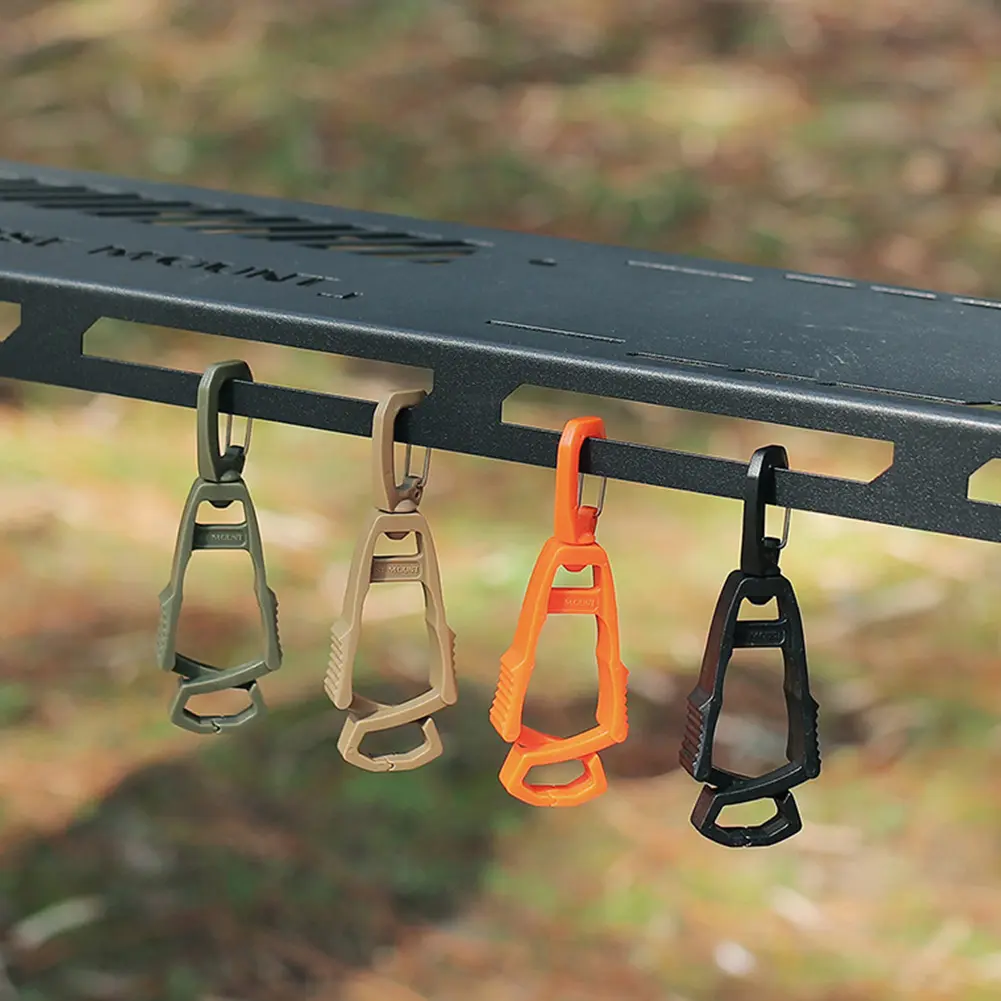 Outdoor Protective Gloves Clips Hanger Multi-purpose Work Glove Guard Safety Plastic Working Gloves Clip Camping Accessories