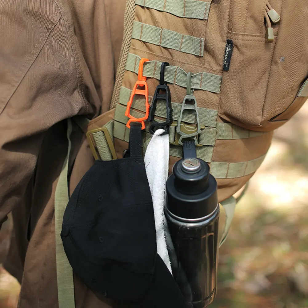 Outdoor Protective Gloves Clips Hanger Multi-purpose Work Glove Guard Safety Plastic Working Gloves Clip Camping Accessories