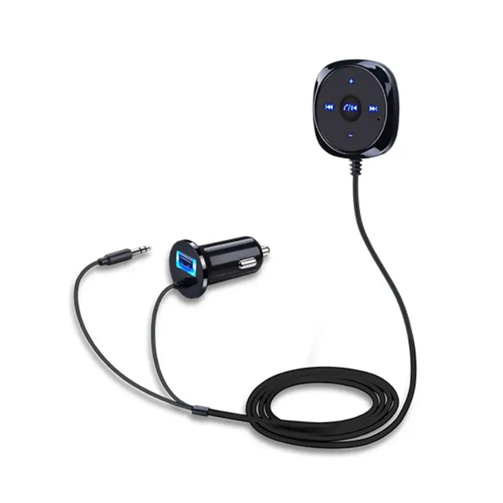 Bluetooth-compatible Adapter Audio Receiver 3.5mm AUX Audio Music Receiver Adapter for Car Stereo with AUX IN Auto Accessories