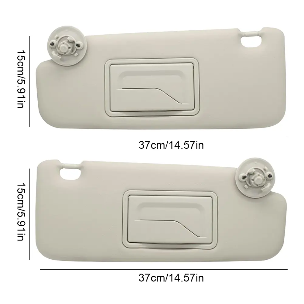 Inside Sun Visor Left Right Side Car Sunscreen Shade P95327507 P95327509 for Chevrolet Sonic 2012-2019 Spark 2013-2016