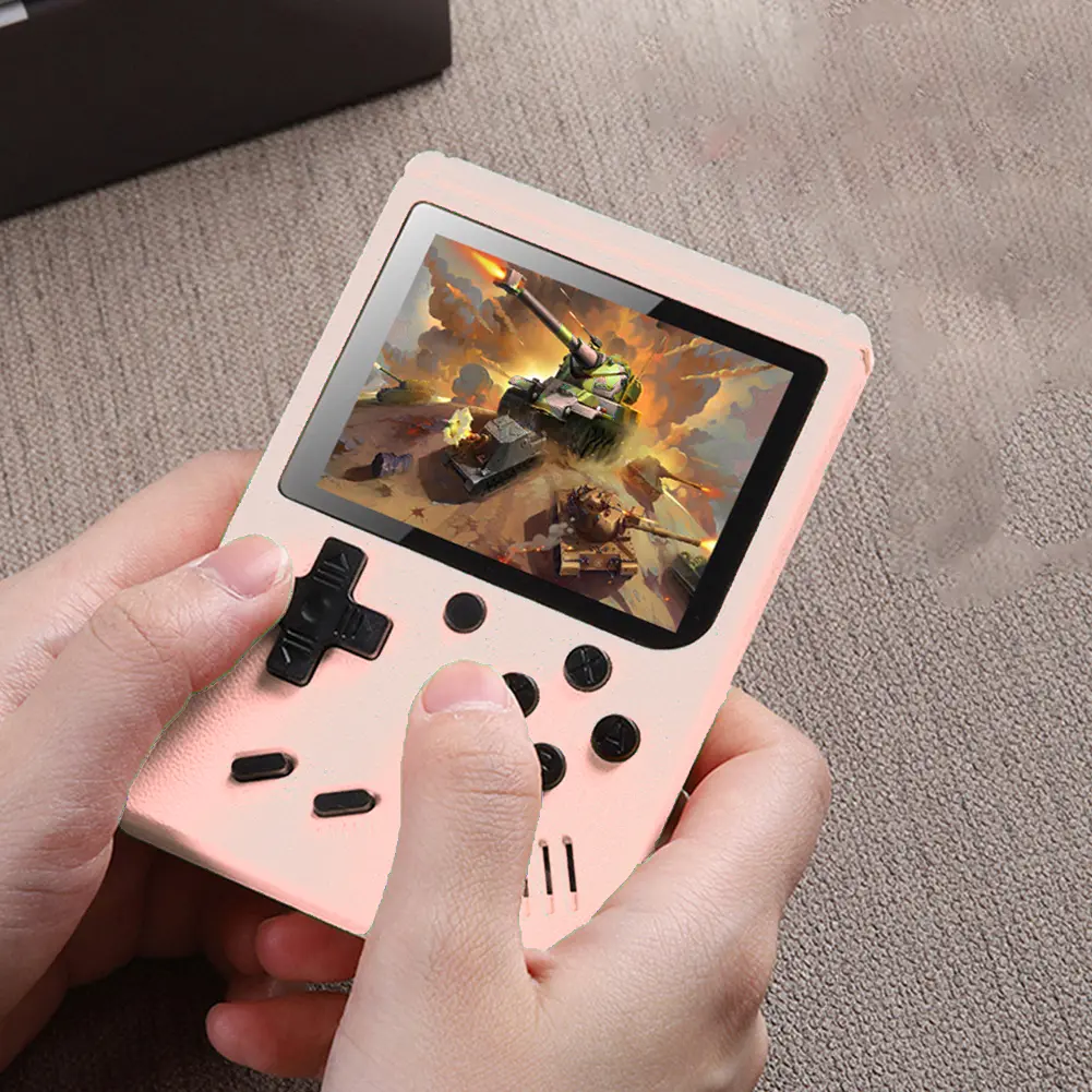 3.0 Inch Color LCD Retro Handheld Game Console Portable Mini Handheld Video Game Player Built-in 400/500/800 Games for Kids Gift
