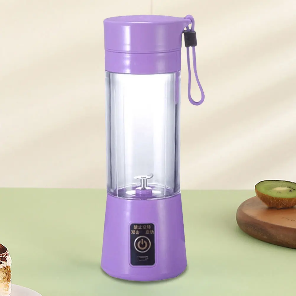 400ml Portable Juicer Cup Electric Glass Blender Mixer Smoothie Lemon Squeezer USB Rechargeable Automatic Fresh Fruit Juicer