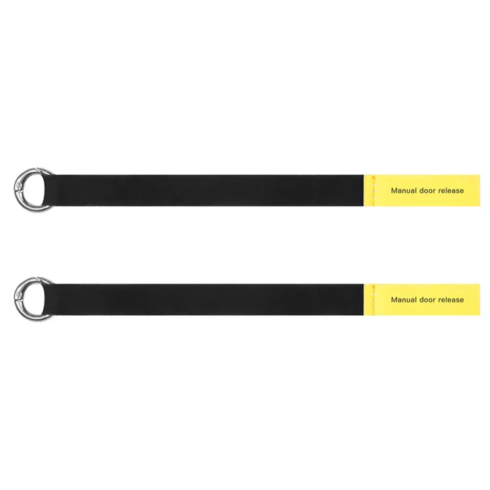 Rear Door Mechanical Switch Extended Car Door Emergency Handle Rear Door Emergency Puller Manual Door Release for Tesla Model Y
