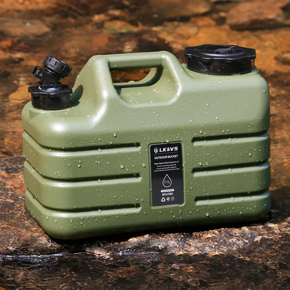 3 Gallon Water Storage Tank No Leakage Water Storage Carrier BPA Free Water Tank for Camping Car Outdoor Hiking Picnic Emergency