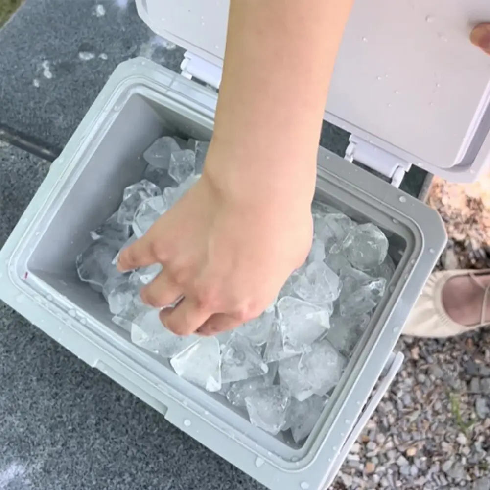 3/5L Camping Cooler Box Heat Preservation Car Refrigerator Large Capacity Camping Fridge Ice Cooler Cooling Beverage Storage Box