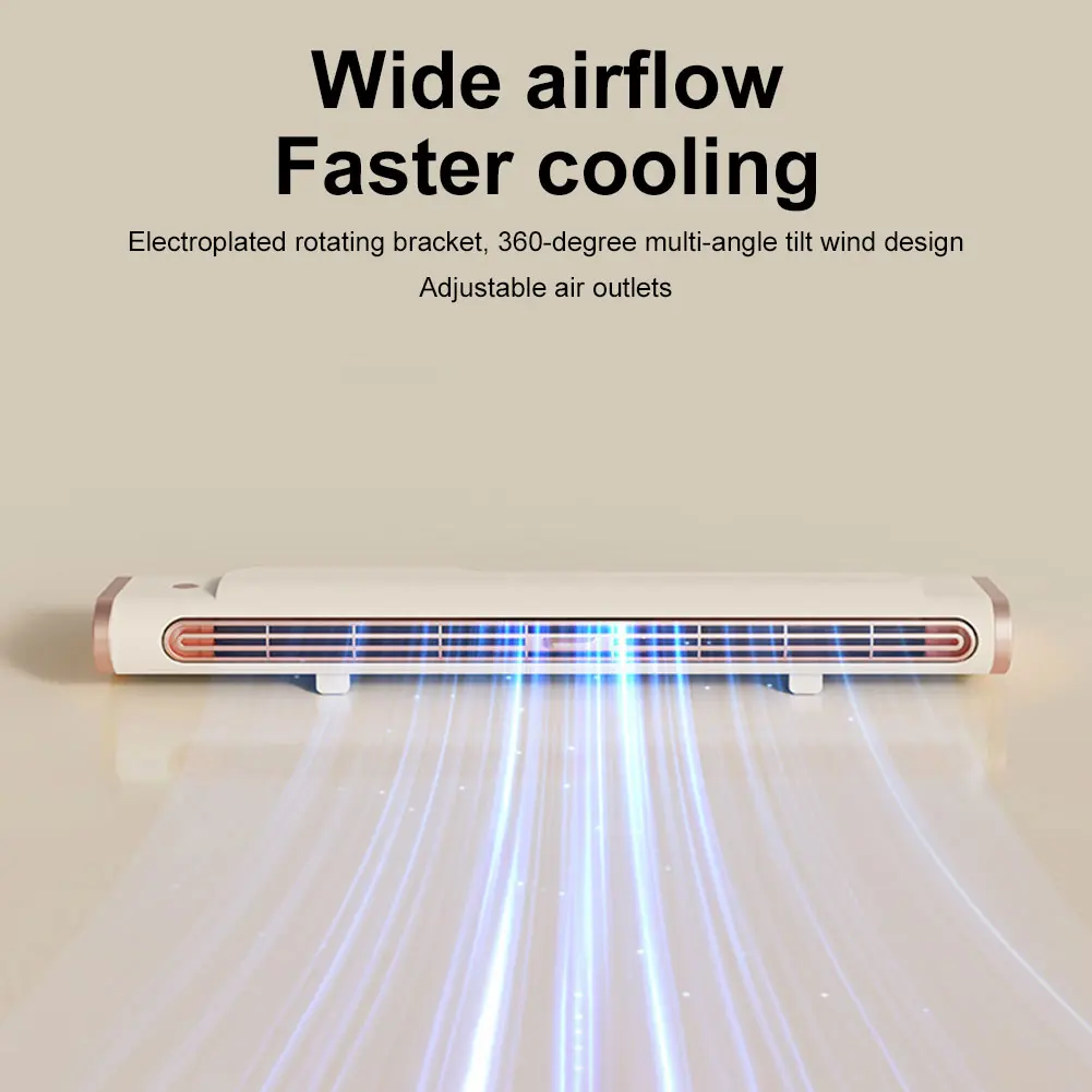 Desktop Tower Fan Adjustable Oscillating Air Conditioner Fan Summer Floor Standing Fans Bladeless Electric Fan Air Cooler