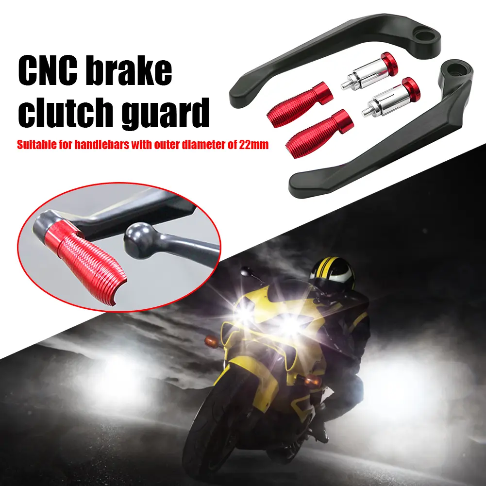 CNC Motorcycle Handlebar Motocross Handle Hand Protector Universal Motorbike Brake Clutch Guard for 7/8 inch Handlebar Grips