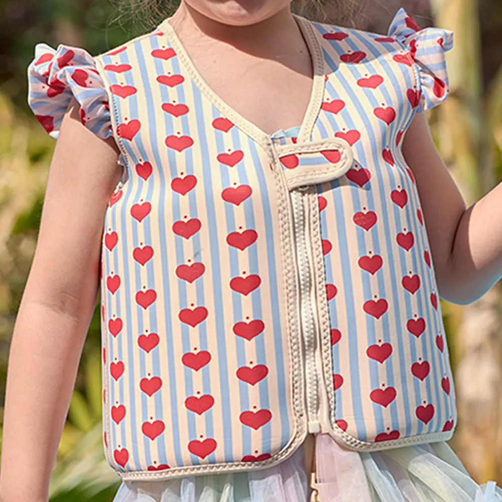 Kids Swim Vest Baby Life Vest Child Buoyancy Children's Vest for Girls Swimsuit Swimming Pool Life Jacket Summer Beach Swimwear