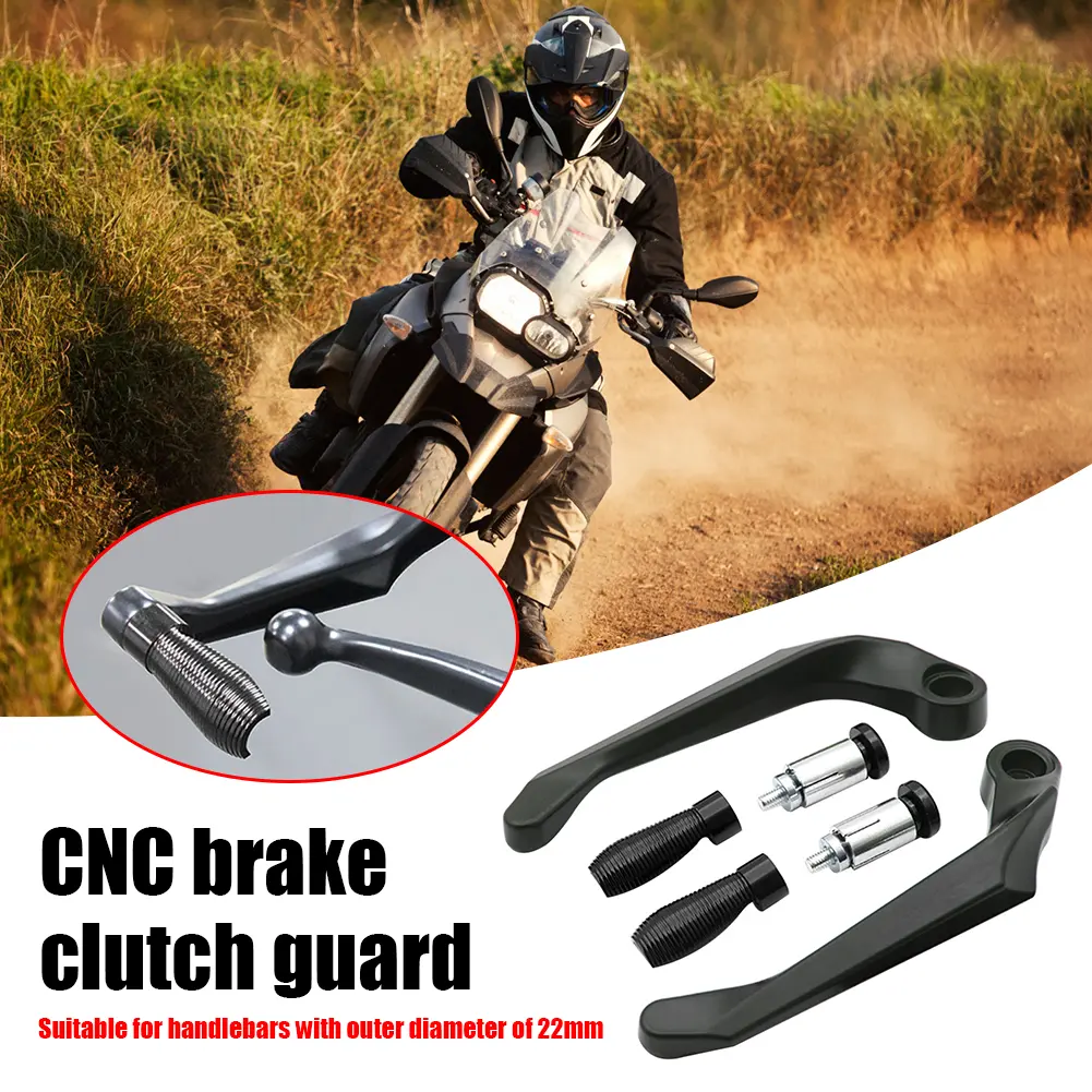 CNC Motorcycle Handlebar Motocross Handle Hand Protector Universal Motorbike Brake Clutch Guard for 7/8 inch Handlebar Grips