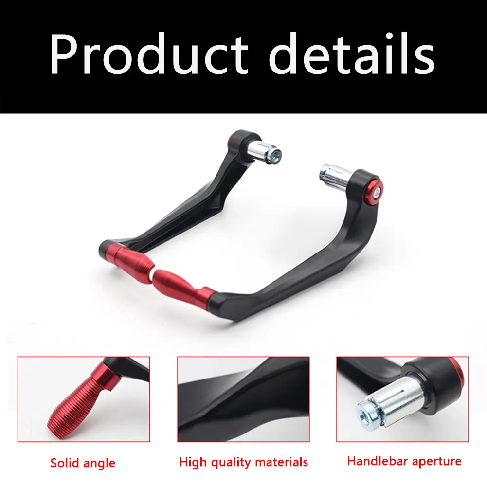 CNC Motorcycle Handlebar Motocross Handle Hand Protector Universal Motorbike Brake Clutch Guard for 7/8 inch Handlebar Grips