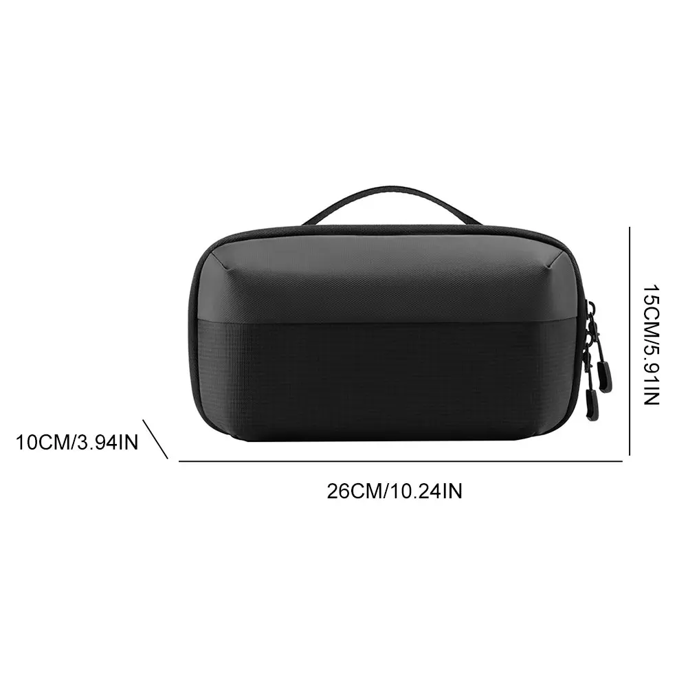 Electronic Organizer Travel Case Water Resistant Cable Organization Storage Bag Cable Storage Bag for Cables Chargers Power Bank