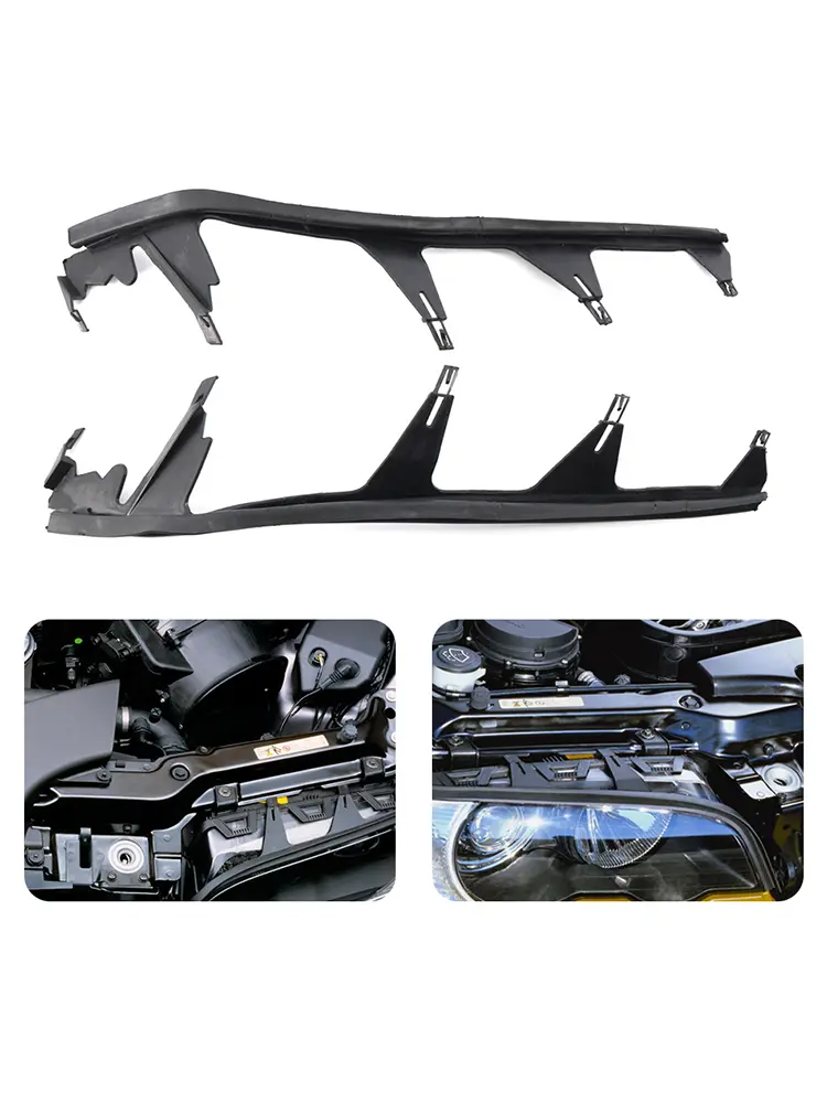 Rubber Headlight Strips Trims Flexible Headlight Cover Gasket Auto Accessories for BMW 3 SERIES E46 Pre-LCI 1998-2003/03