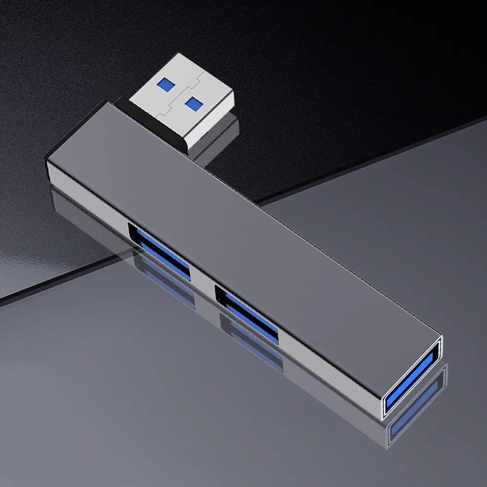 3 in 1 Expansion Dock Hub OTG USB 3.0/Type-C 3.0 To 3 USB Multi Port HUB Speed 5.0Gbps 3 Port for PC Laptop Notebook