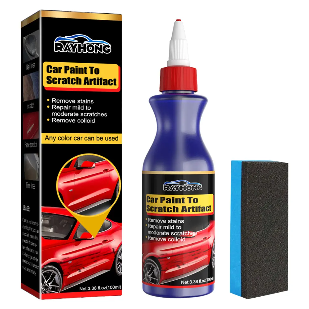 100ml Car Scratch Remover Auto Paint Scratch Restorer Agent Anti Scratch Car Repair Polishing Wax Coating Car Maintenance Care