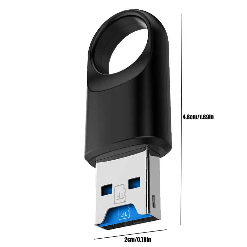 SD Card Reader High Speed USB 3.0 Memory Card Reader Adapter for PC/Laptop/Smart Phone/Driving Recorder
