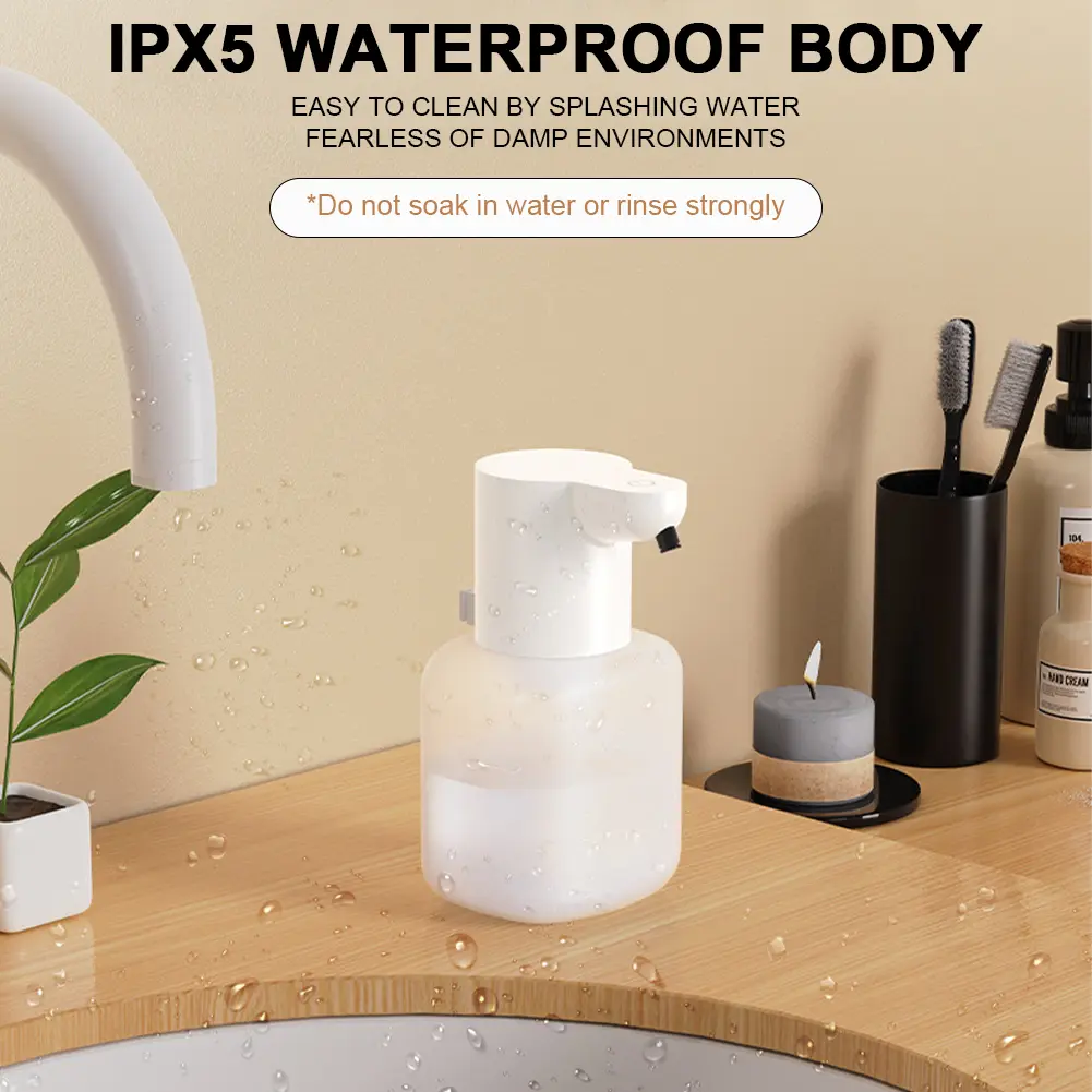 Gel/Foam Soap Dispenser 550ml Automatic Dish Soap Dispenser Infrared Induction Touchless Hand Sanitizer for Kitchen Bathroom