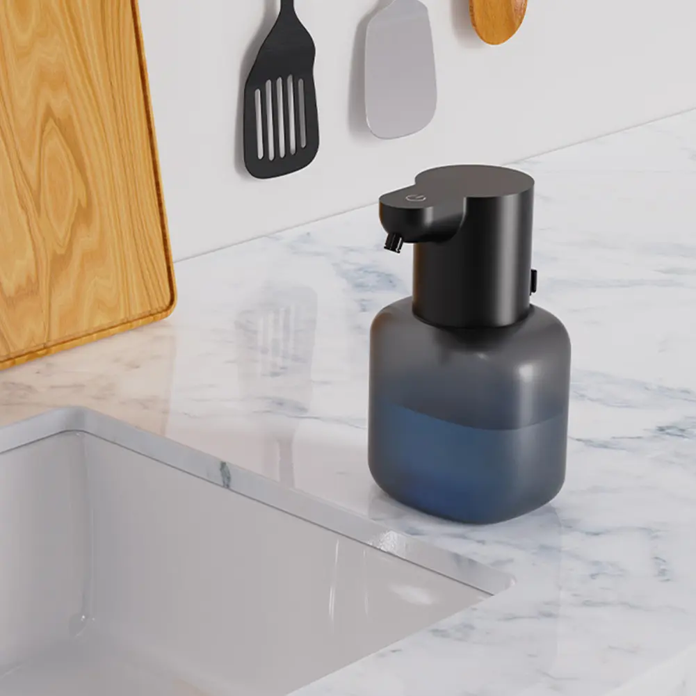 Gel/Foam Soap Dispenser 550ml Automatic Dish Soap Dispenser Infrared Induction Touchless Hand Sanitizer for Kitchen Bathroom