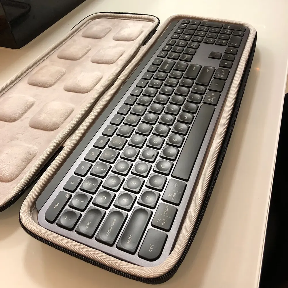 Portable Carrying Case For Logitech MX Keys Wireless Keyboard Hard Shell Storage Box for Logitech G913/G913 TKL Protective Bags