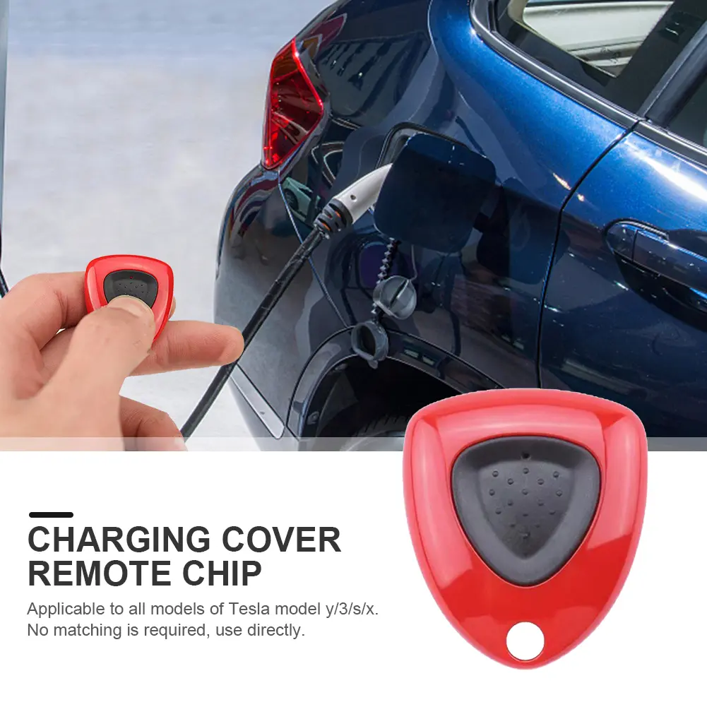 Charging Door Open Close RC Pile Button Direct Use Remote Control of Charging Cover for Tesla Model Y 3 S X