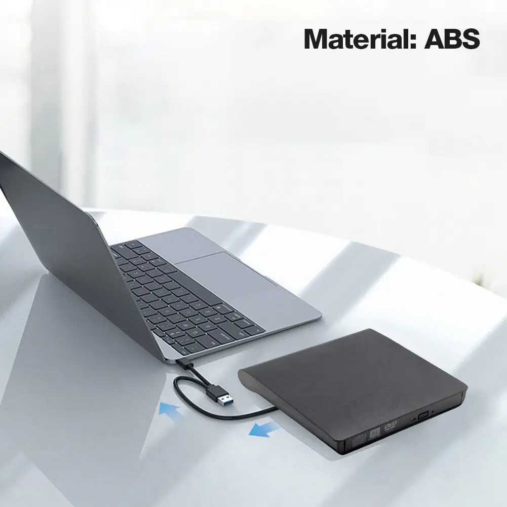 USB 3.0/USB 3.0 + Type-C Slim DVD External Enclosure 9.5mm/12.7mm SATA To USB CD ROM ODD Case Box USB To SSD Caddy for Laptop