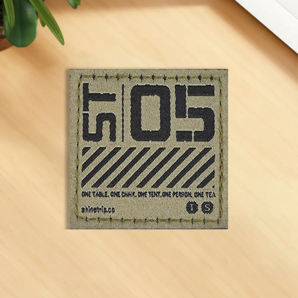 1-5pcs Outdoor Morale Badge Black Camping Gear Badge Patch Exquisite Armband  Vest Sticker Nylon Gas Tank Cover Stickers
