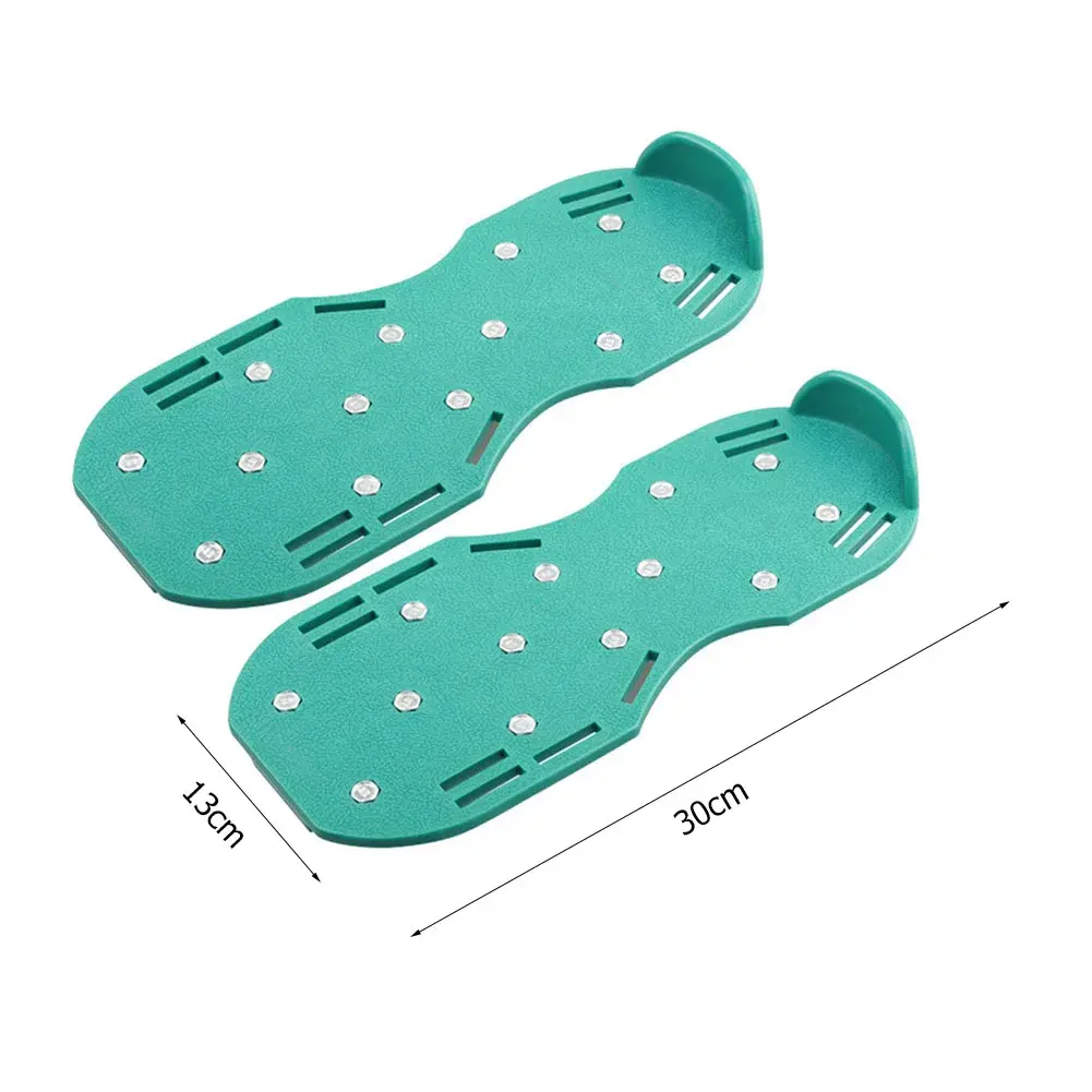 Durable Garden Lawn Aerator Shoes Multi-functional Practical Garden Yard Grass Cultivator Scarification Nail Tool