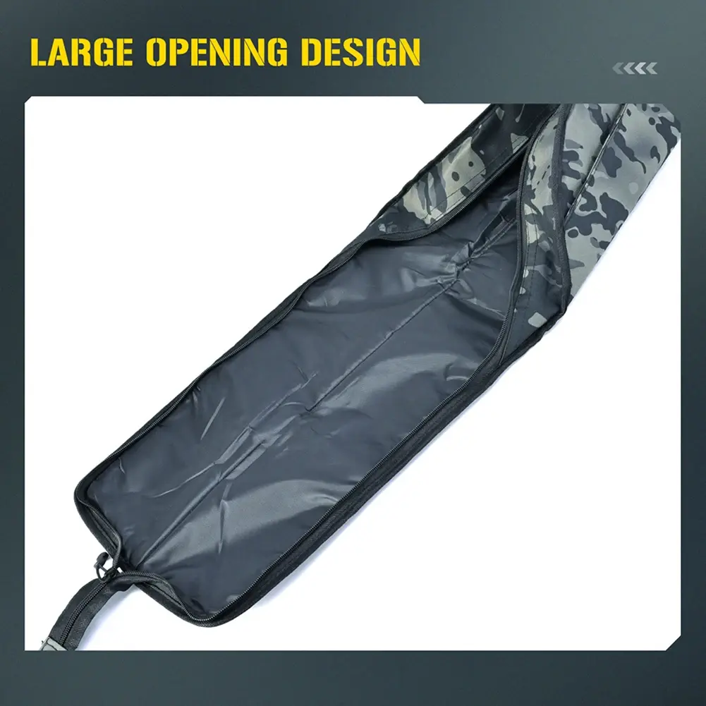 Fishing Rod Shoulder Bags Large-capacity Outdoor Fishing Rod Bag Waterproof Adjustable Strap Wear-resistant Fishing Accessories