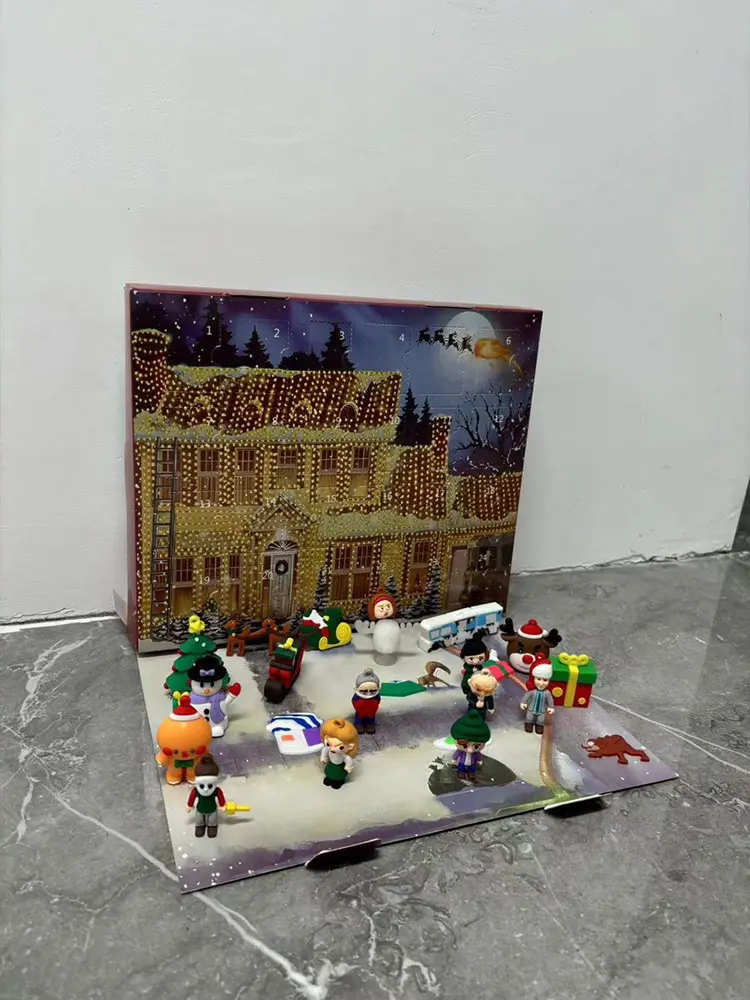 Advent Calendar 2024 Movie Special Edition Set 24 Days of Fun Collectible Surprise Figures 24 Days Xmas Countdown Calendar