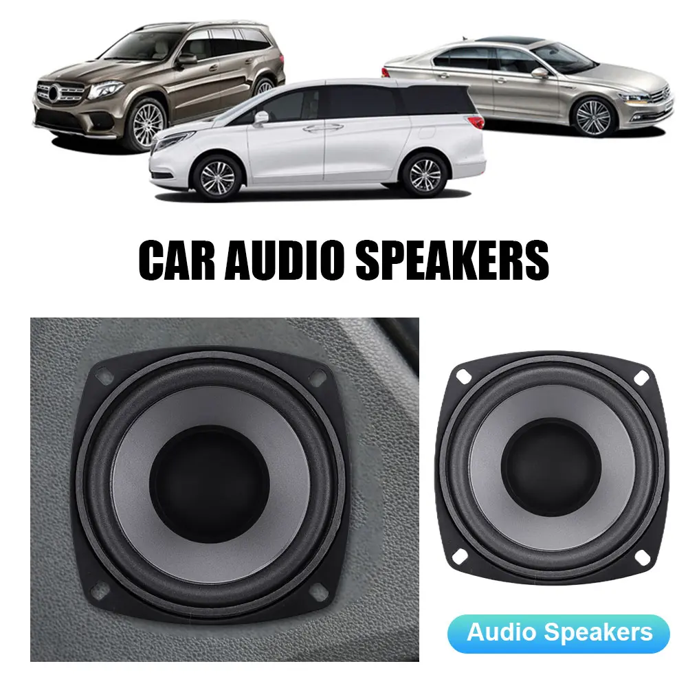 4/5/6 Inch HiFi Coaxial Car Speaker Full Range Frequency Automotive Audio Music Stereo Subwoofer Universal Car Stereo Speaker