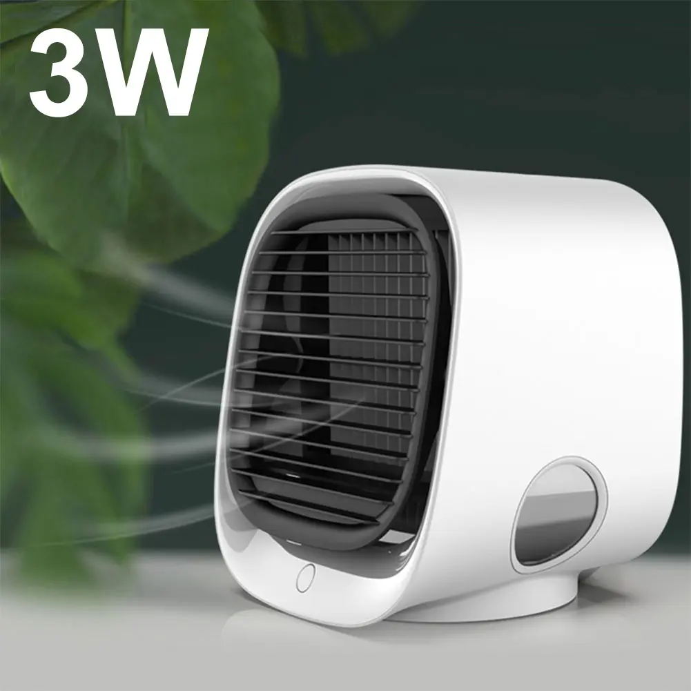 Desk Fan with Water Cooling Portable Cooling Fan 3 Speeds Personal Fan for Home Office