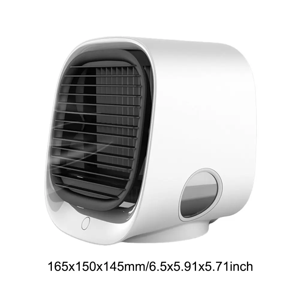 Desk Fan with Water Cooling Portable Cooling Fan 3 Speeds Personal Fan for Home Office