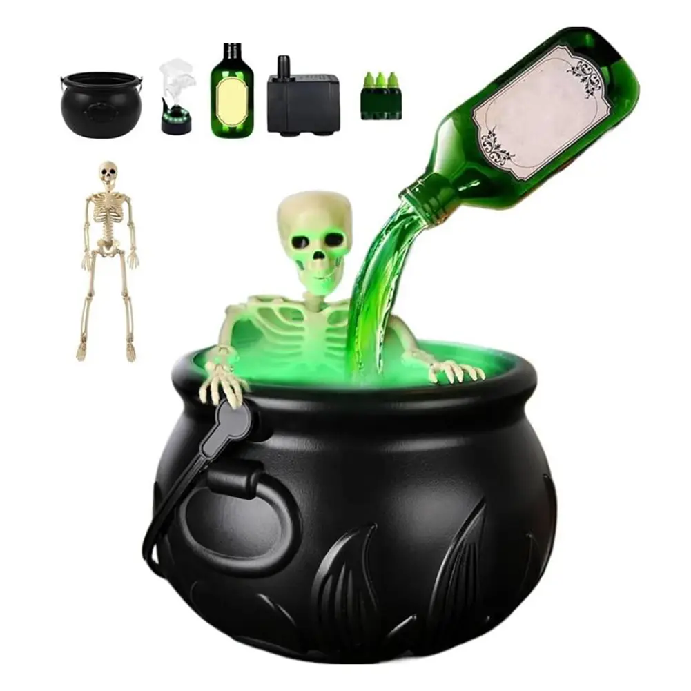 Halloween Decorations Indoor Decorations Indoor W/ Witches Cauldron Party Decor Decoration Set for Home Yard Lawn Garden