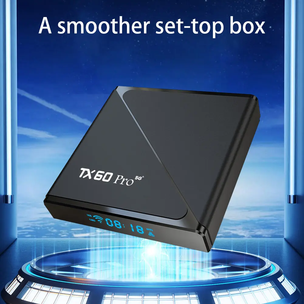 TV Box Android 24 16GB 256GB Media Player 14K 2.4G/5G Dual WiFi Set Top Box with Remote Android Box