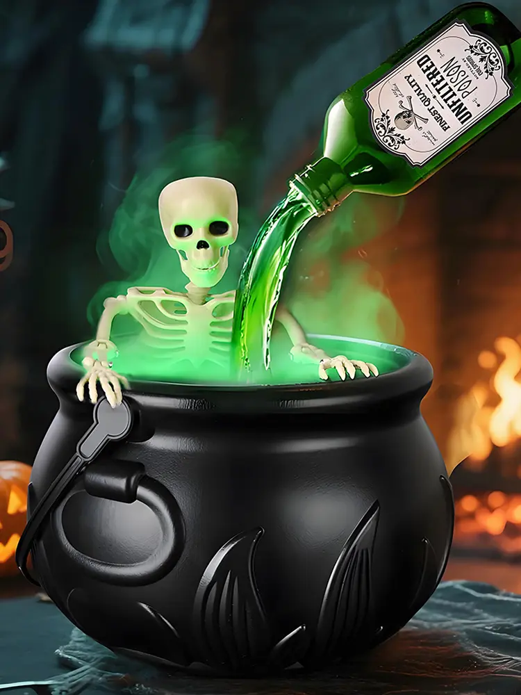 Halloween Decorations Indoor Decorations Indoor W/ Witches Cauldron Party Decor Decoration Set for Home Yard Lawn Garden