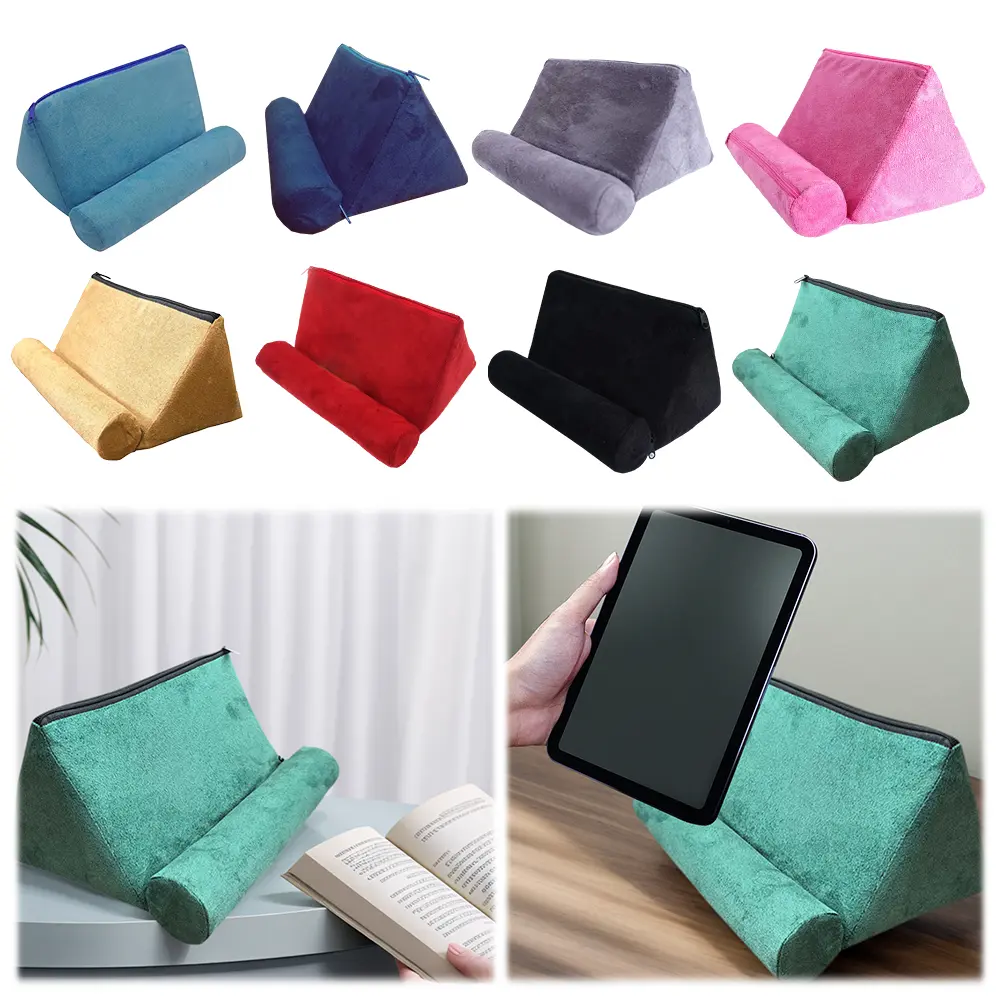 Tablet Pillow Stand Portable Cushion Tablet Stand & Holder Book Holder Cushion for Reading Books