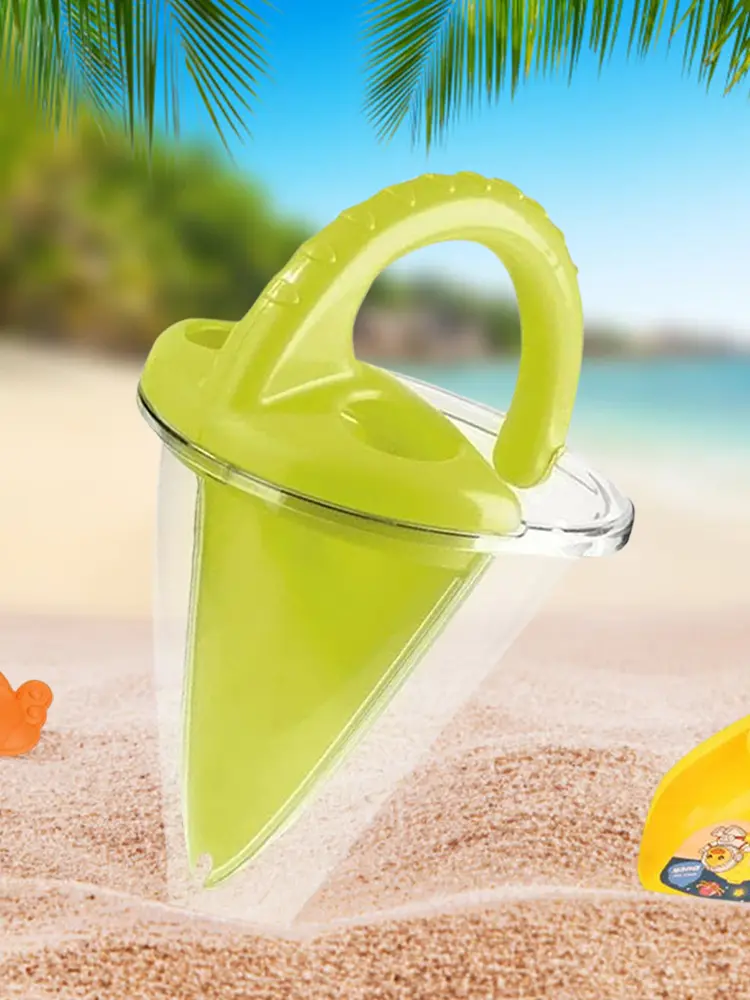 Beach Children Sand Water Mixing Funnel Sand Overflow Funnel Sand Strainer for Boys and Girls