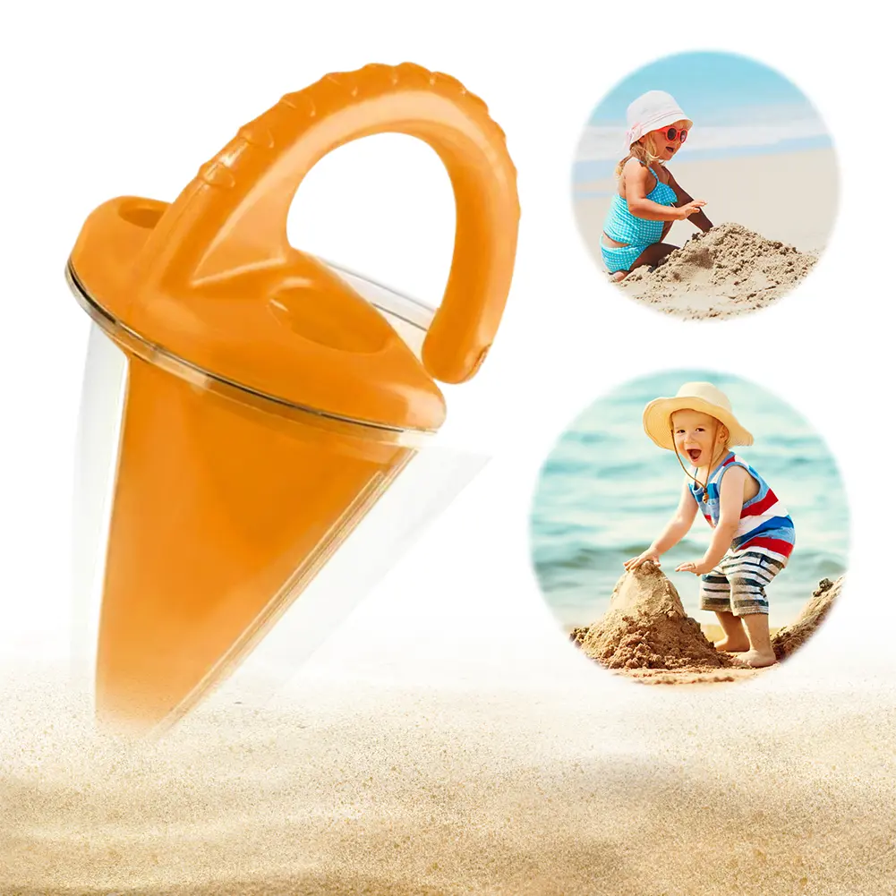 Beach Children Sand Water Mixing Funnel Sand Overflow Funnel Sand Strainer for Boys and Girls