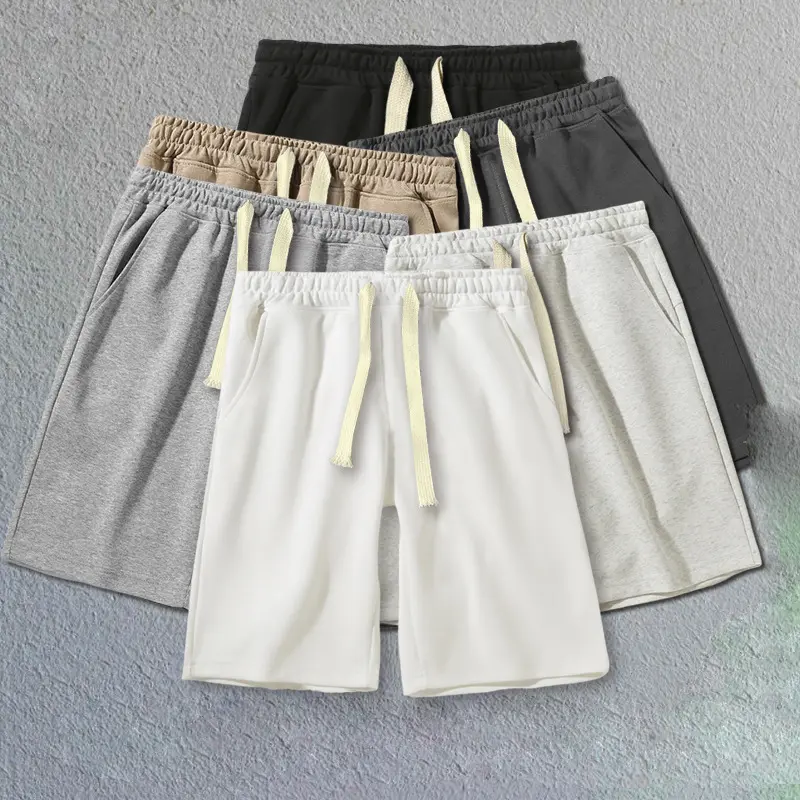 Cotton Men Woman Shorts New Fashion knitted Shorts Men Comfortable Elastic Waist Clothing Male Breathable Short Trousers