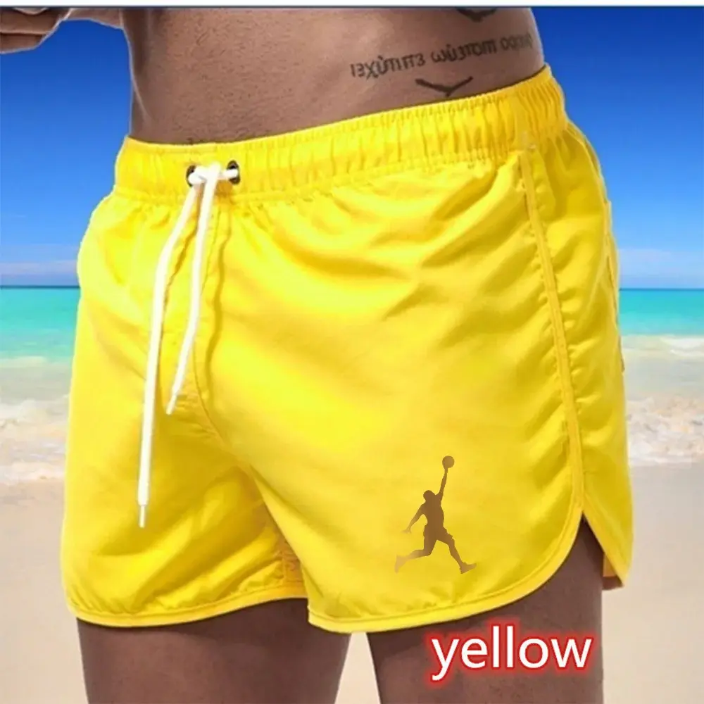 Beach Shorts Men Summer Shorts Breathable Quick-drying Swimming Shorts 2024 Hot Selling Men's Casual Fashion Surf Shorts