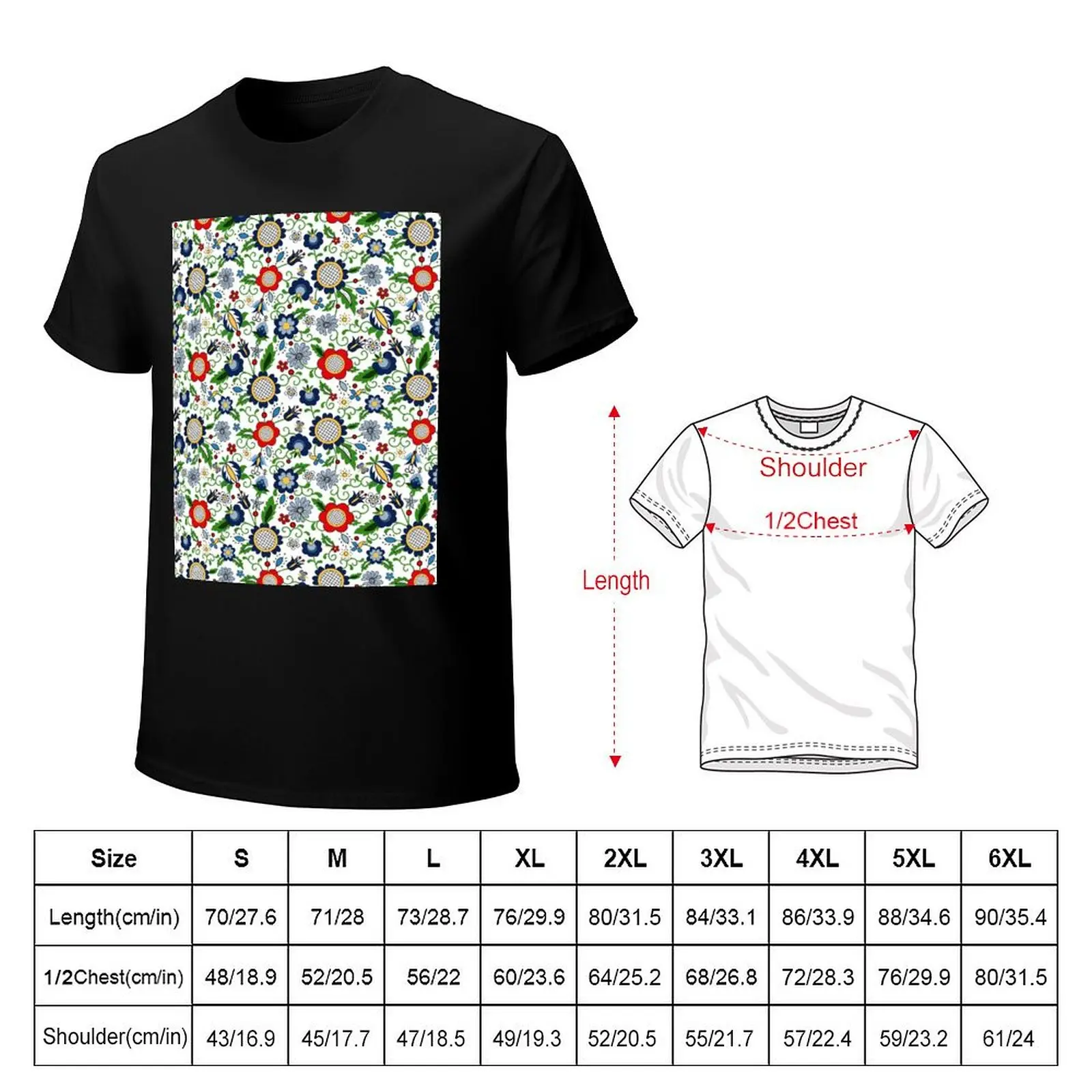 Kashubian Folklor - beautiful pattern T-Shirt clothes graphic t shirts anime stuff anime anime shirts men