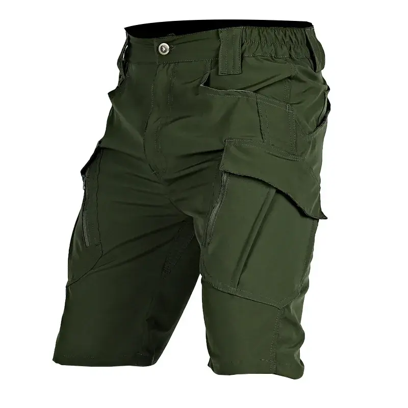IX9 Tactical Shorts Mens Outdoor Sports Entertainment Camping Hiking Camping Mountaineering Training Multiple Pockets Shorts