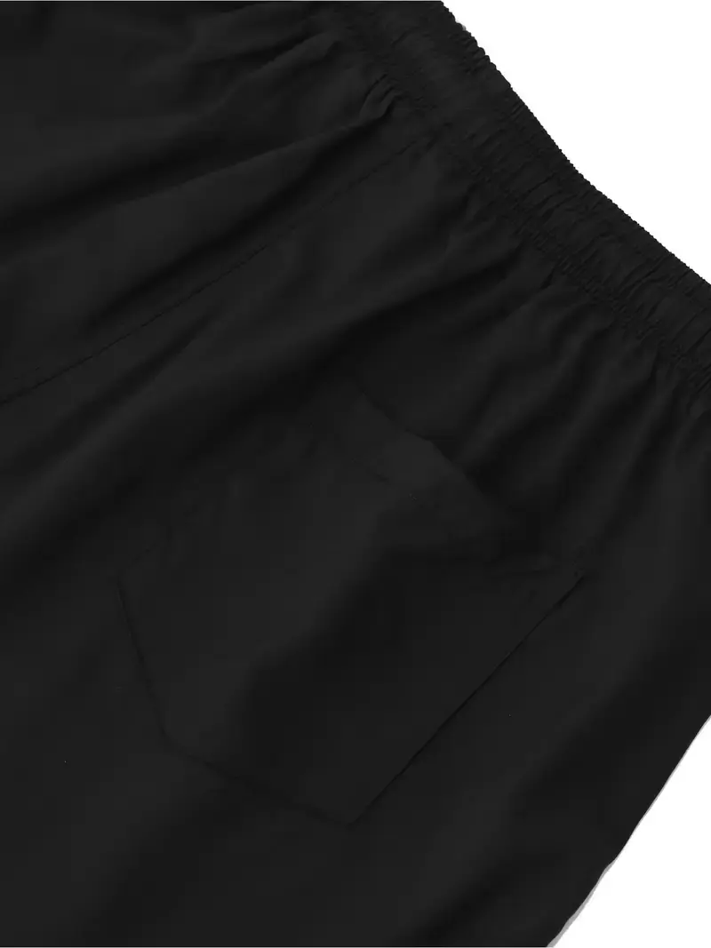 Men's Breathable Sexy Swimsuit Low Waist Casual Beach Shorts Drawstring Boxer Briefs Surfing Volleyball Summer S-3XL