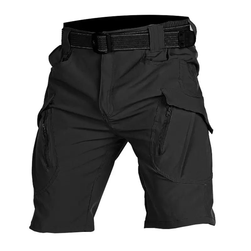 IX9 Tactical Shorts Mens Outdoor Sports Entertainment Camping Hiking Camping Mountaineering Training Multiple Pockets Shorts