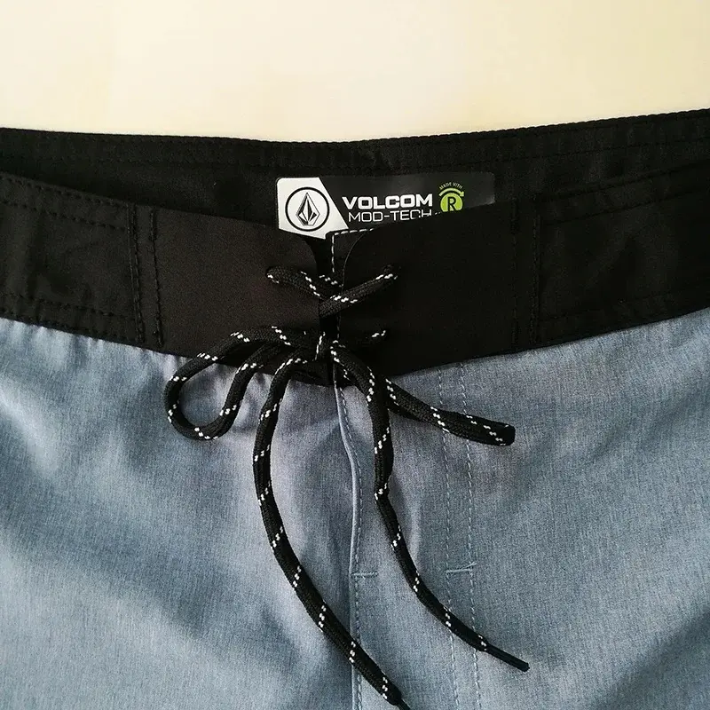 Pro Quick-dry Waterproof Board Shorts Laser  Lightweight Men's Boardshorts Spandex High Stretch Bermuda Brand Swim Trunks