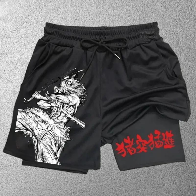 New sports shorts 2 in 1, male, breathable and informal sportswear, double layer, running, M-3XL basketball shorts