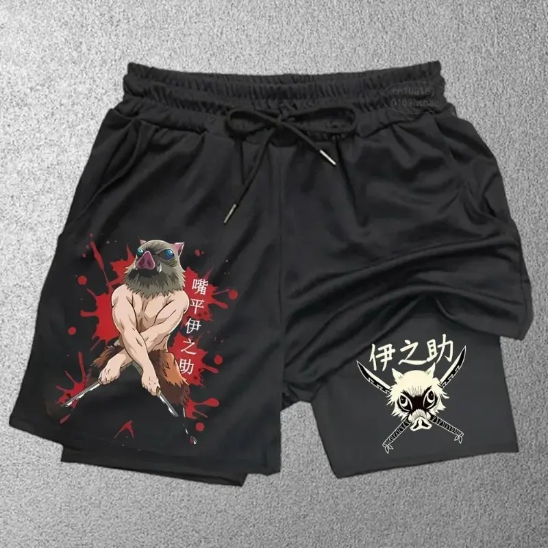 New sports shorts 2 in 1, male, breathable and informal sportswear, double layer, running, M-3XL basketball shorts