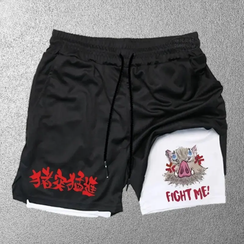New sports shorts 2 in 1, male, breathable and informal sportswear, double layer, running, M-3XL basketball shorts